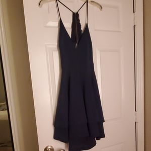 Navy blue dress
